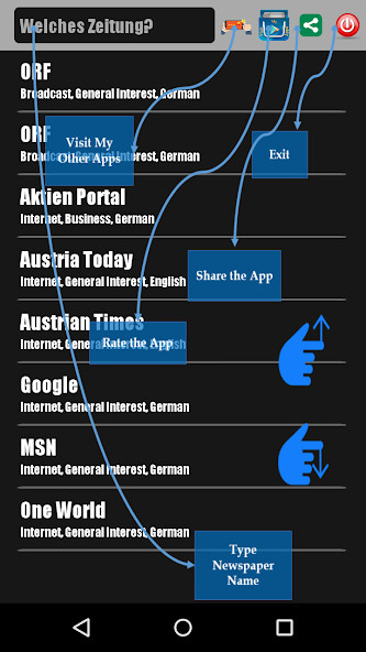 Run android online APK Austrian NewsPapers from MyAndroid or emulate Austrian NewsPapers using MyAndroid