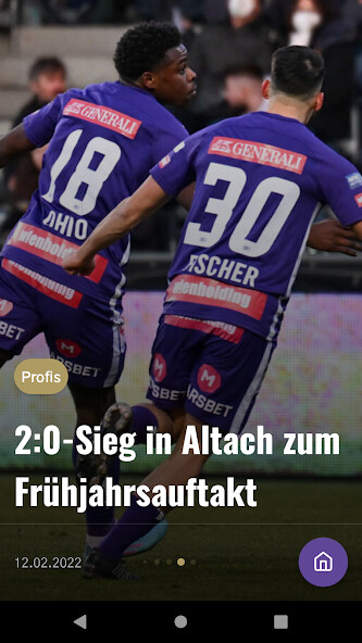 Emulate iPhone app Austria Wien using MyAndroid