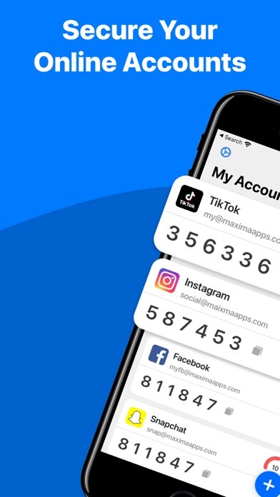 Emulate iPhone app Authenticator App - 2FA, MFA using MyAndroid