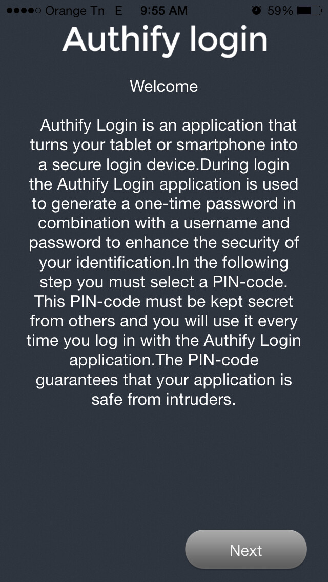 Run android online APK Authify Login from MyAndroid or emulate Authify Login using MyAndroid