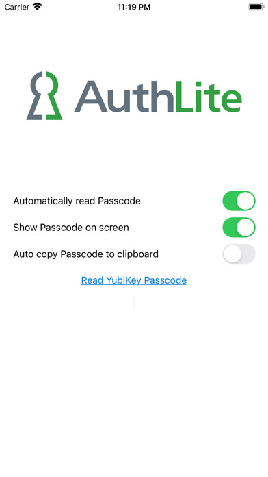 Emulate iPhone app AuthLite NFC using MyAndroid