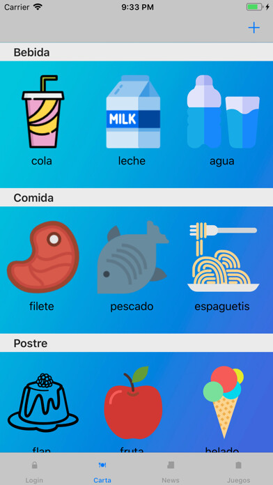 Emulate iPhone app autismo mi niño azul using MyAndroid