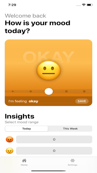 Emulate iPhone app Autism Pal - Mood Tracker using MyAndroid Emulate iPhone app Autism Pal - Mood Tracker using MyAndroid