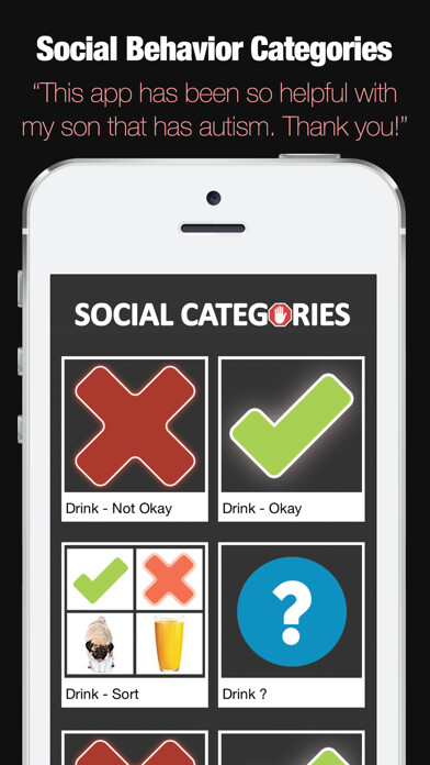 Emulate iPhone app Autism Social Categories and Behaviour App using MyAndroid Emulate iPhone app Autism Social Categories and Behaviour App using MyAndroid