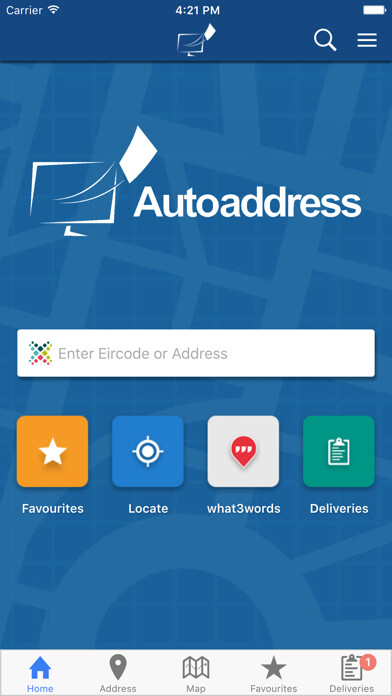 Emulate iPhone app Autoaddress using MyAndroid