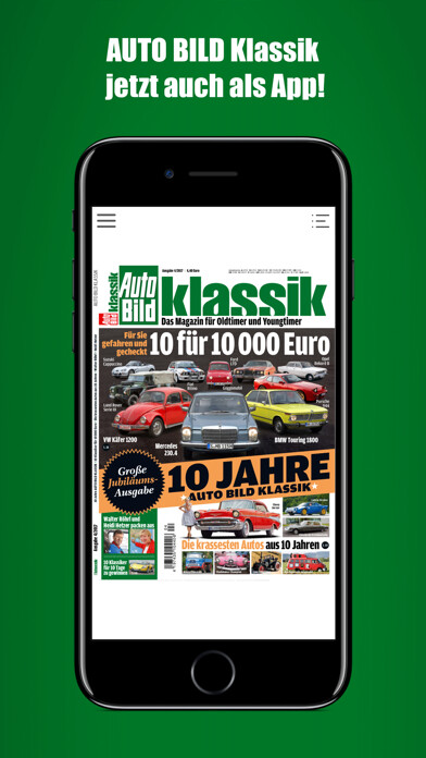 Emulate iPhone app Auto Bild Klassik Reader using MyAndroid Emulate iPhone app Auto Bild Klassik Reader using MyAndroid