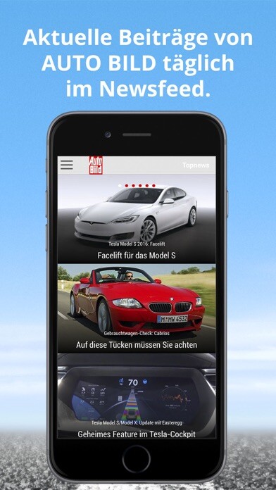 Emulate iPhone app AUTO BILD using MyAndroid