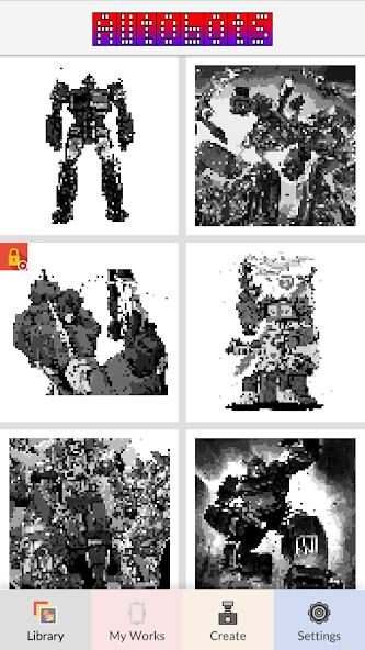 Run android online APK Autobots - Pixel Art from MyAndroid or emulate Autobots - Pixel Art using MyAndroid