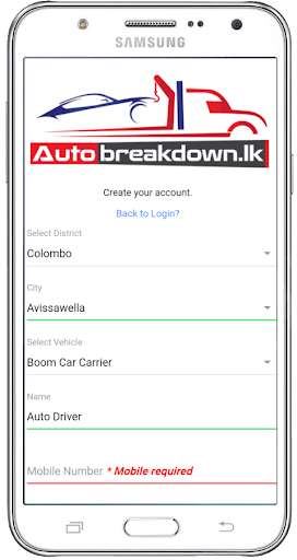 Run android online APK Autobreakdown Driver from MyAndroid or emulate Autobreakdown Driver using MyAndroid