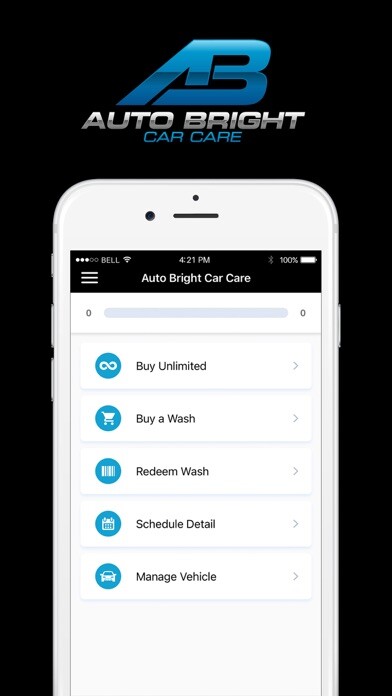 Emulate iPhone app Auto Bright Car Care using MyAndroid Emulate iPhone app Auto Bright Car Care using MyAndroid