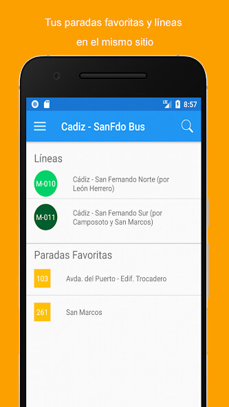 Run android online APK Autobús Cádiz-San Fernando from MyAndroid or emulate Autobús Cádiz-San Fernando using MyAndroid