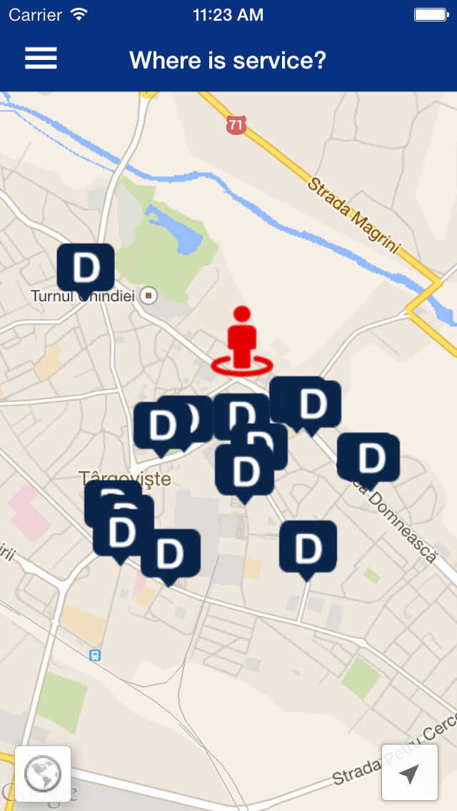 Emulate iPhone app Autobuzul Meu? using MyAndroid Emulate iPhone app Autobuzul Meu? using MyAndroid