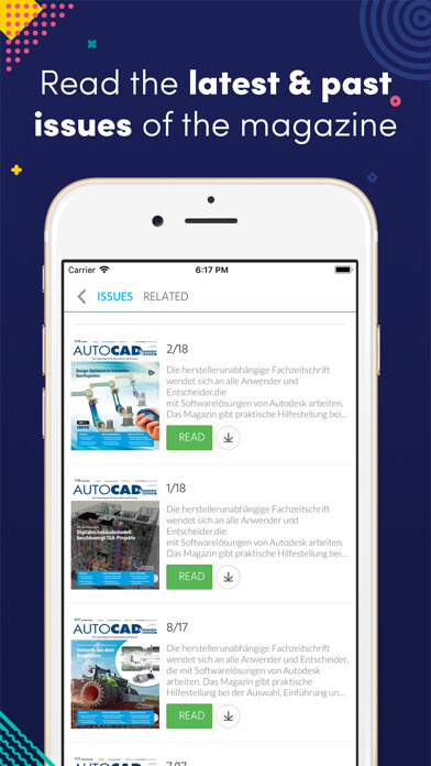Emulate iPhone app AUTOCAD & Inventor Magazin using MyAndroid Emulate iPhone app AUTOCAD & Inventor Magazin using MyAndroid