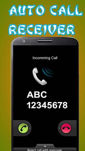 Run android online APK Auto Call Receiver from MyAndroid or emulate Auto Call Receiver using MyAndroid