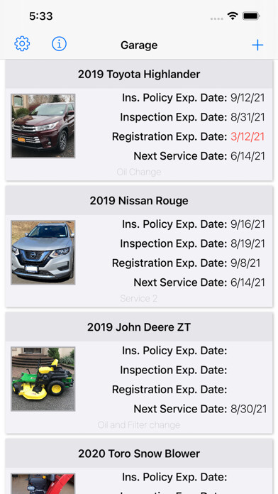 Emulate iPhone app Auto Care Tracker using MyAndroid Emulate iPhone app Auto Care Tracker using MyAndroid
