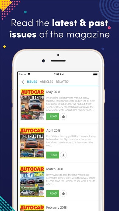 Emulate iPhone app Autocar India Mag using MyAndroid