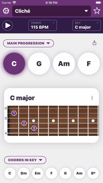 Emulate iPhone app Autochords using MyAndroid Emulate iPhone app Autochords using MyAndroid