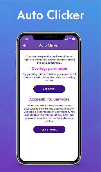 Run android online APK Auto Clicker - Auto Tapper  Easy Touch from MyAndroid or emulate Auto Clicker - Auto Tapper  Easy Touch using MyAndroid