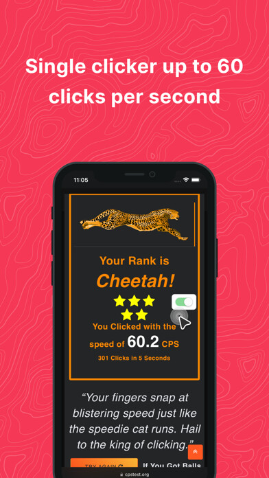 Emulate iPhone app Auto Clicker - EasyClicker using MyAndroid