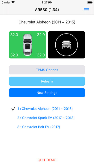 Emulate iPhone app AutoCloud TPMS using MyAndroid Emulate iPhone app AutoCloud TPMS using MyAndroid