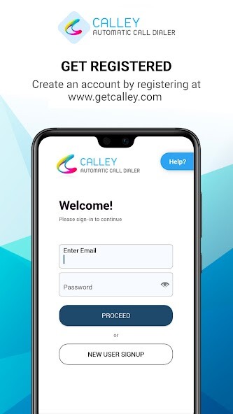 Run android online APK Auto Dialer Software - Calley from MyAndroid or emulate Auto Dialer Software - Calley using MyAndroid