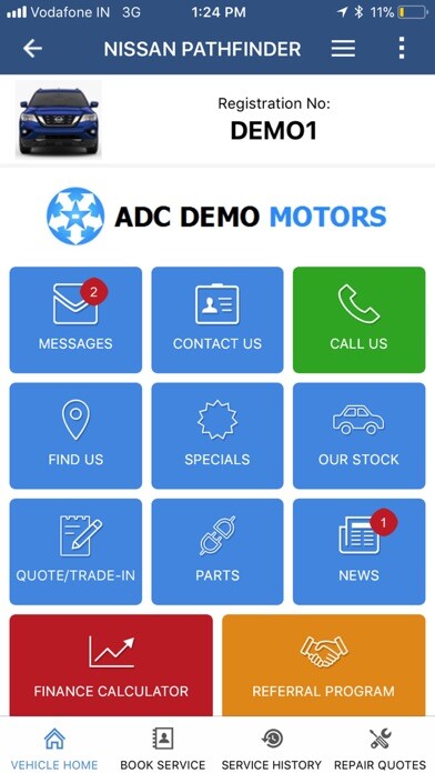 Emulate iPhone app Auto Digital Connect using MyAndroid