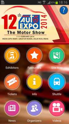 Emulate Android APK AutoExpo - Motor Show 2014 Emulate Android APK AutoExpo - Motor Show 2014