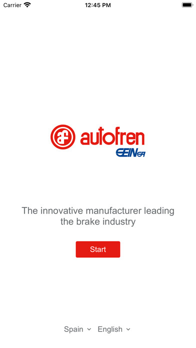 Emulate iPhone app AUTOFREN SEINSA using MyAndroid Emulate iPhone app AUTOFREN SEINSA using MyAndroid