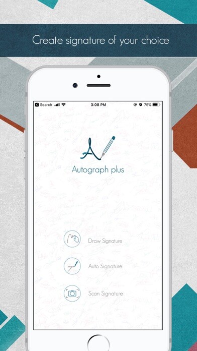 Emulate iPhone app Autograph+ (Lite Version) using MyAndroid Emulate iPhone app Autograph+ (Lite Version) using MyAndroid