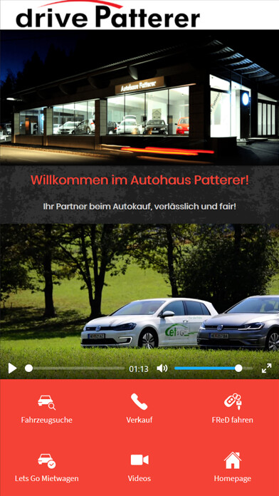 Emulate iPhone app Autohaus Patterer using MyAndroid Emulate iPhone app Autohaus Patterer using MyAndroid