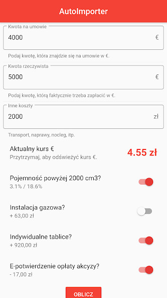 Run android online APK AutoImporter - oblicz koszt sprowadzenia auta from MyAndroid or emulate AutoImporter - oblicz koszt sprowadzenia auta using MyAndroid Run android online APK AutoImporter - oblicz koszt sprowadzenia auta from MyAndroid or emulate AutoImporter - oblicz koszt sprowadzenia auta using MyAndroid
