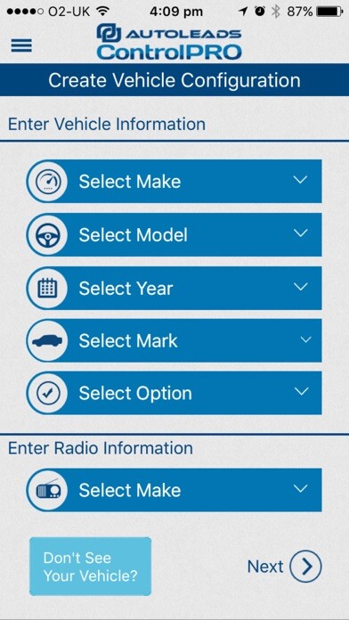 Emulate iPhone app Autoleads ControlPRO using MyAndroid