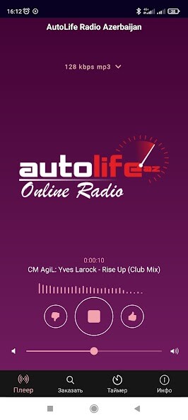 Run android online APK AutoLife Radio Azerbaijan from MyAndroid or emulate AutoLife Radio Azerbaijan using MyAndroid