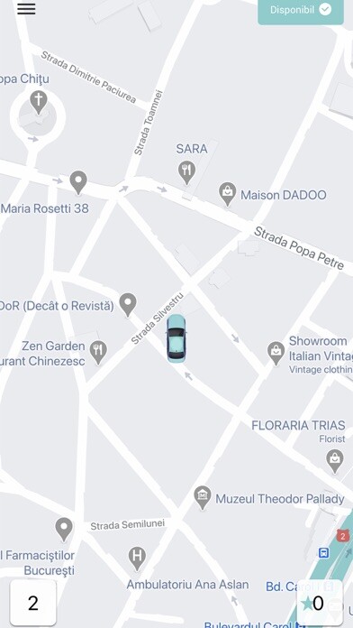 Emulate iPhone app AutoLift Sofer - Tractare auto using MyAndroid