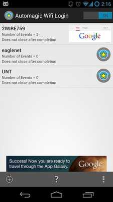 Emulate Android APK Automagic Wifi Login