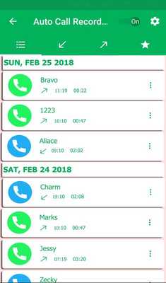 Emulate Android APK Automatic Call Recorder All 2018: Record call Hide