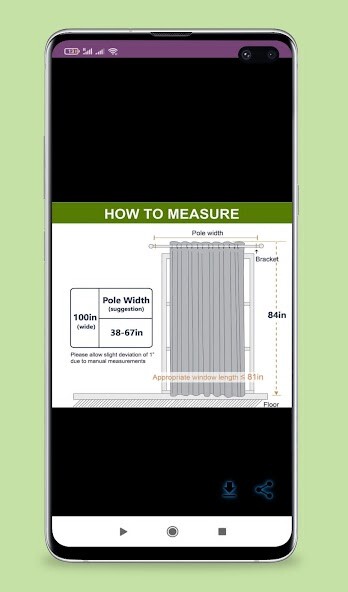 Emulate automatic curtain guide from MyAndroid or run automatic curtain guide using MyAndroid