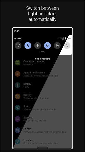 Run android online APK Automatic Dark Theme for Andro from MyAndroid or emulate Automatic Dark Theme for Andro using MyAndroid