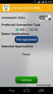 Emulate Android APK Automatic Data Enabler Emulate Android APK Automatic Data Enabler