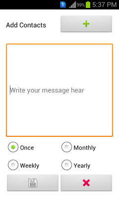 Emulate Android APK Automatic Messages