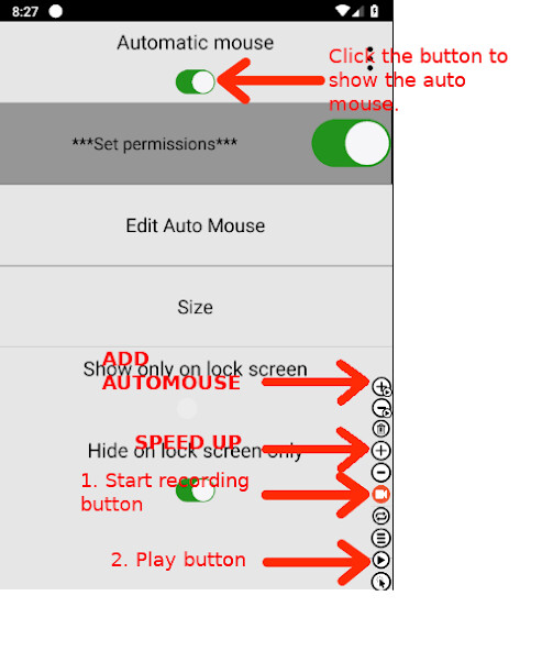 Run android online APK Automatic mouse from MyAndroid or emulate Automatic mouse using MyAndroid