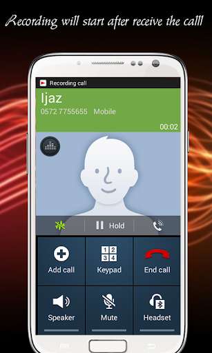 Emulate Automatic Phone Call Recorder from MyAndroid or run Automatic Phone Call Recorder using MyAndroid