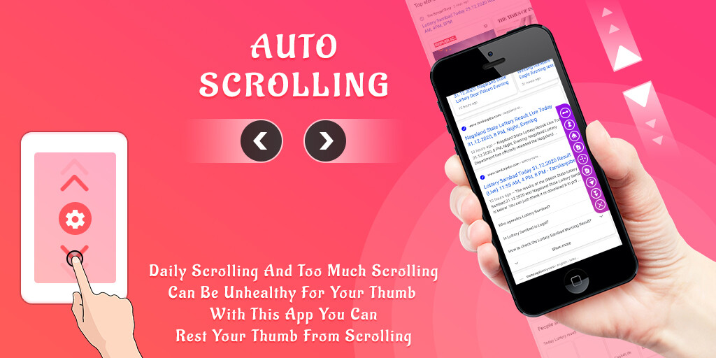 Run android online APK Automatic Scrolling from MyAndroid or emulate Automatic Scrolling using MyAndroid