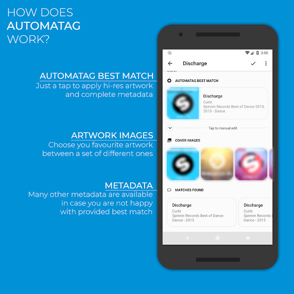 Emulate Automatic Tag Editor from MyAndroid or run Automatic Tag Editor using MyAndroid