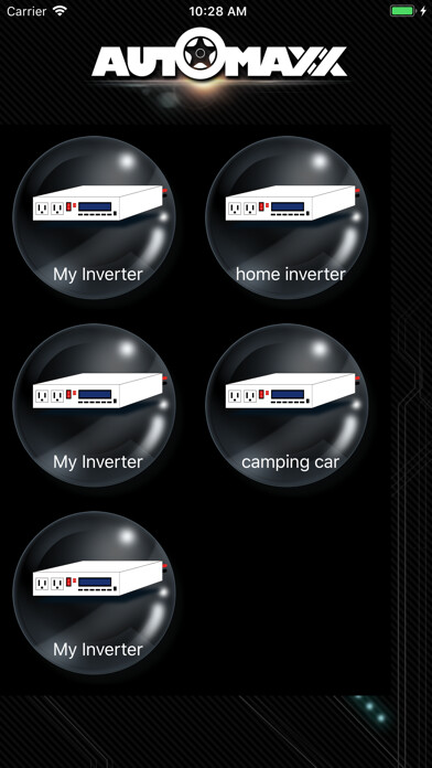Emulate iPhone app Automaxx Hybrid Inverter using MyAndroid Emulate iPhone app Automaxx Hybrid Inverter using MyAndroid