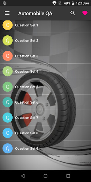 Emulate Android APK Automobile Question Answers