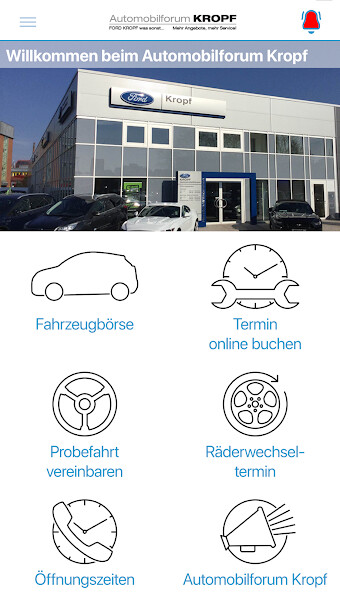 Run android online APK Automobilforum Kropf GmbH from MyAndroid or emulate Automobilforum Kropf GmbH using MyAndroid