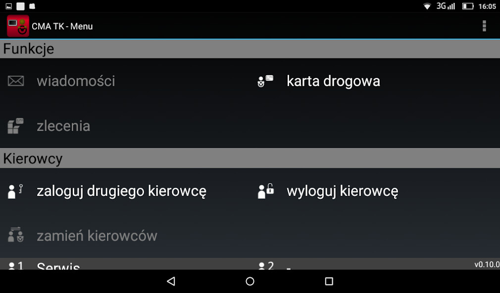 Emulate Automonitoring Terminal Kierowcy from MyAndroid or run Automonitoring Terminal Kierowcy using MyAndroid