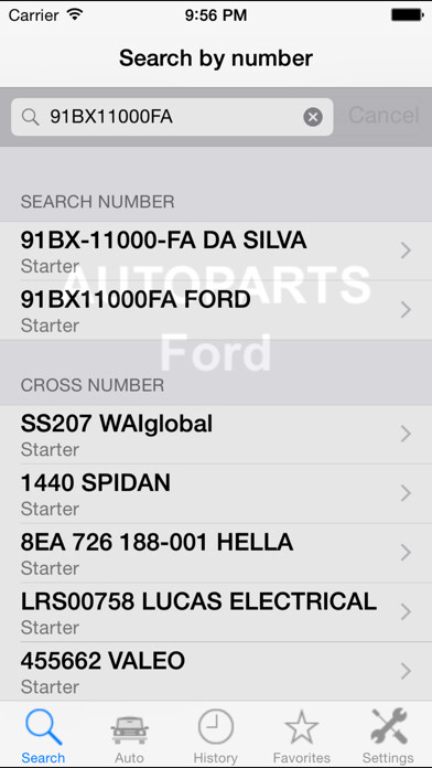 Emulate iPhone app Autoparts for Ford using MyAndroid Emulate iPhone app Autoparts for Ford using MyAndroid