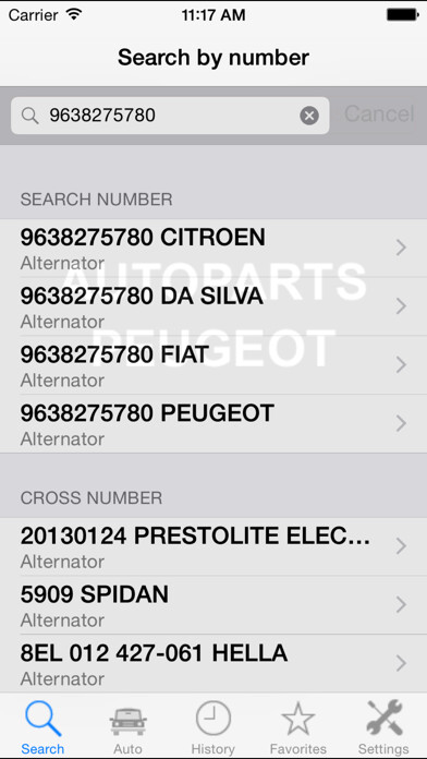 Emulate iPhone app Autoparts for Peugeot using MyAndroid Emulate iPhone app Autoparts for Peugeot using MyAndroid